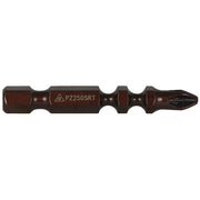 Alpha PZ2 x 50mm Pozi Maxdrive Torsion Power Driver Bit Ribbed - Pack of 101