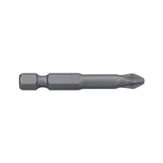 Alpha PZ2 x 50mm Pozidrive Ribbed Power Bit Pack of 10 - AIMS Industrial Supplies