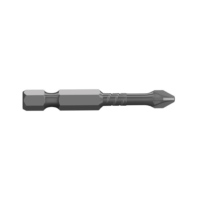 Alpha PZ2 x 50mm Pozidrive Thunderzone Impact Power Bit Pack of 10 - AIMS Industrial Supplies
