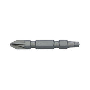 Alpha PZ2/SQ2 x 50mm Pozidrive/Square Double Ended Power Bit - Pack of 101