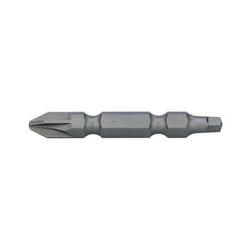 Alpha PZ2/SQ2 x 50mm Pozidrive/Square Double Ended Power Bit - Pack of 101