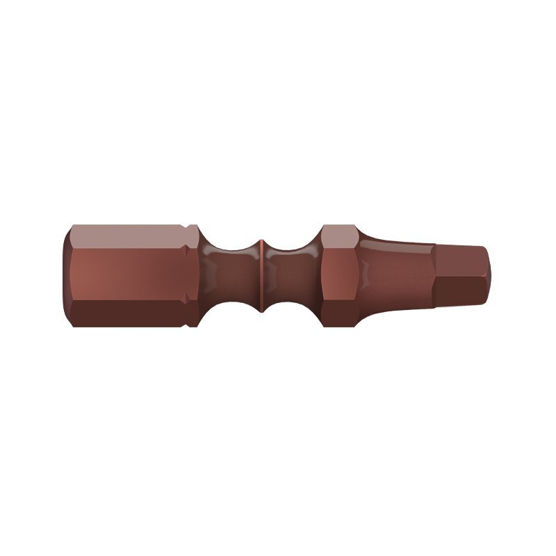 Alpha SQ2 x 30mm Square Maxdrive Torsion Insert Driver Bit Pack of 10 - AIMS Industrial Supplies