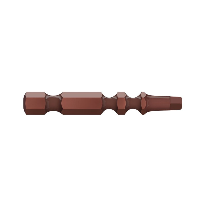 Alpha SQ2 x 50mm Square Maxdrive Torsion Power Driver Bit SQ250ST Pack of 10 - AIMS Industrial Supplies