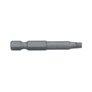 Alpha SQ2 x 50mm Square Tamper Proof Insert Bit SQSE250S Pack of 10 - AIMS Industrial Supplies