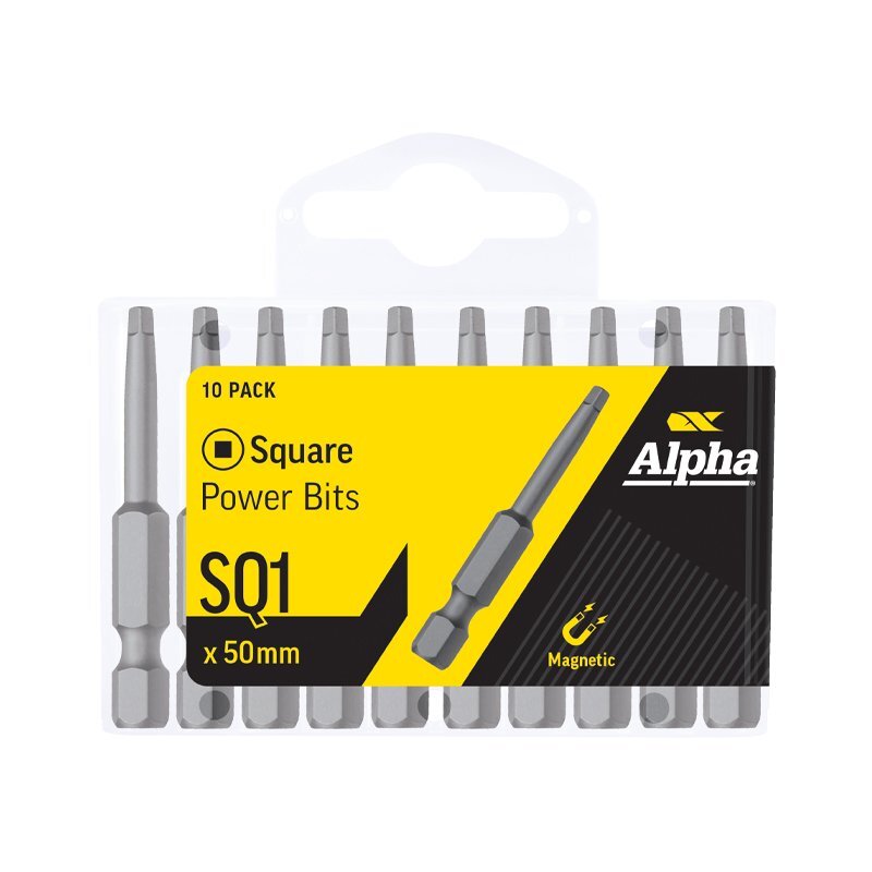 Alpha Square Power Bit - AIMS Industrial Supplies