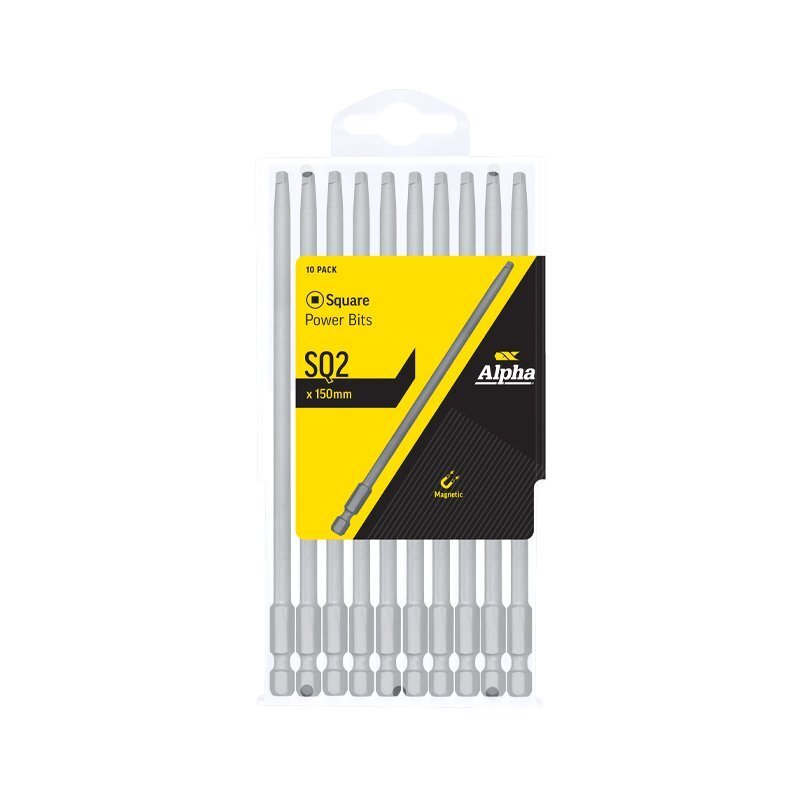Alpha Square Power Bit - Handipack - AIMS Industrial Supplies