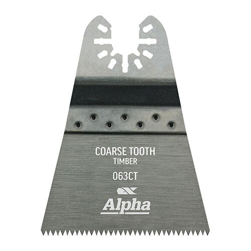Alpha Timber Multi-Tool Blade Coarse Tooth 63mm 3/Pack - AIMS Industrial Supplies