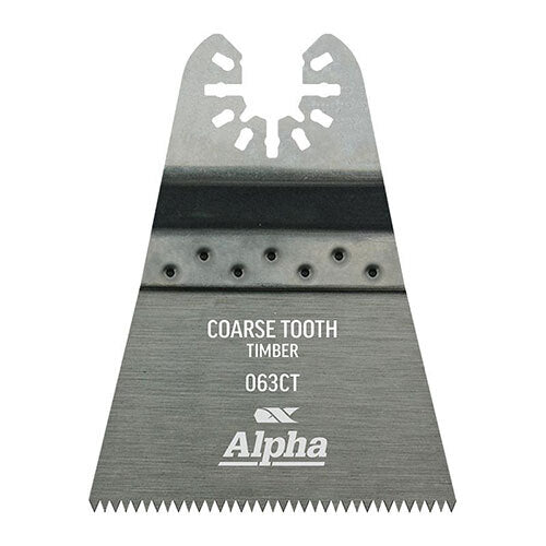 Alpha Timber Multi-Tool Blade Coarse Tooth 63mm 3/Pack1