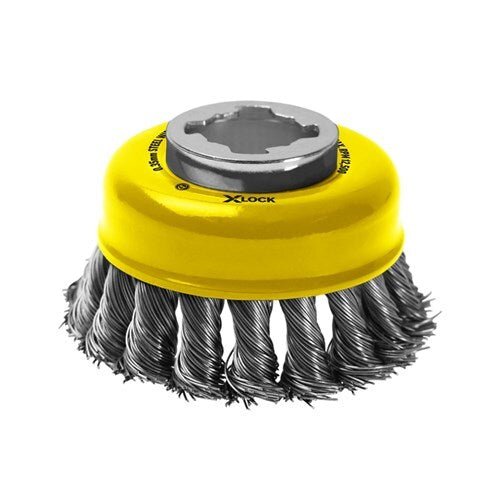 Alpha X - Lock Knotted Wire Cup Brush - AIMS Industrial Supplies