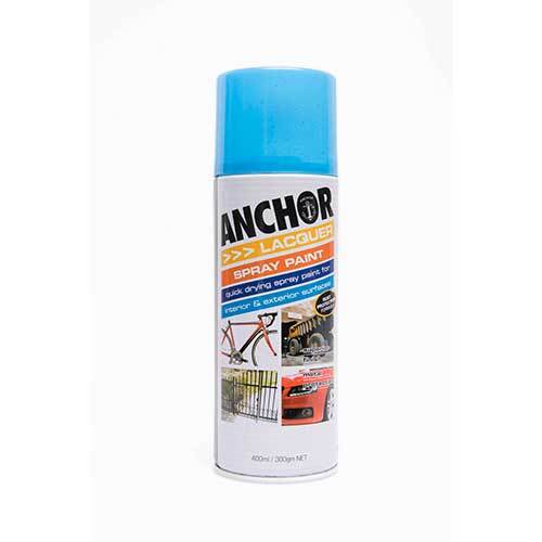 Anchor Aerosol Paint Fluorescent Blue 300g