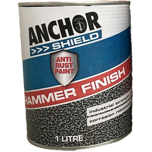 Anchor Hammer Anti Rust Paint Finish Blue 601151 - 1L