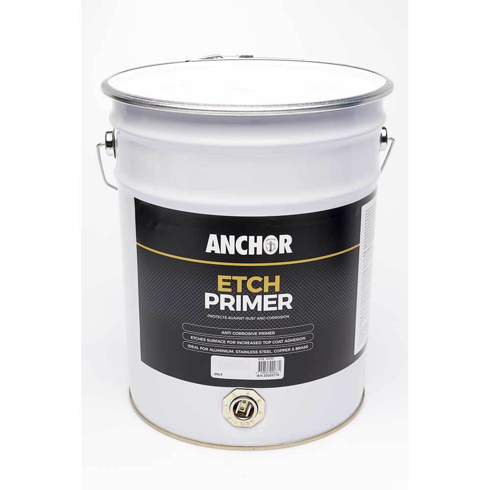 Anchor Industrial Etch Primer Paint Black 20L