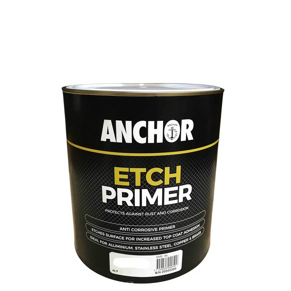 Anchor Industrial Etch Primer Paint Grey 4L