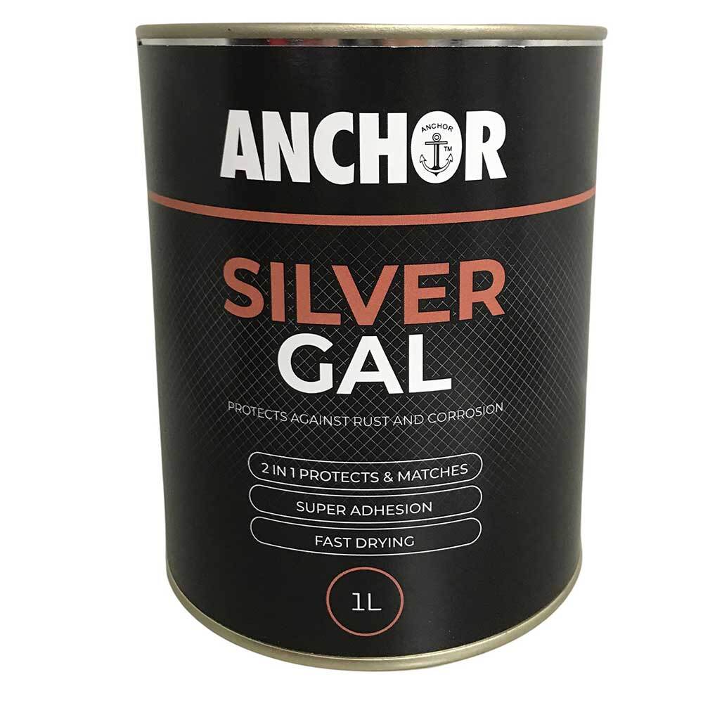 Anchor Industrial Paint Silver Gal 1L