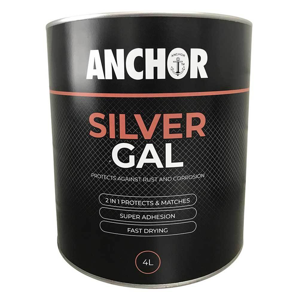 Anchor Industrial Paint Silver Gal 4L