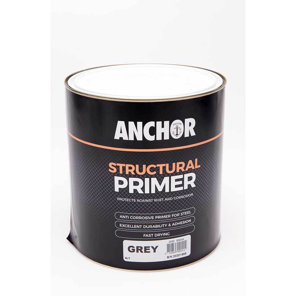 Anchor Industrial Structural Primer Paint Grey 4L
