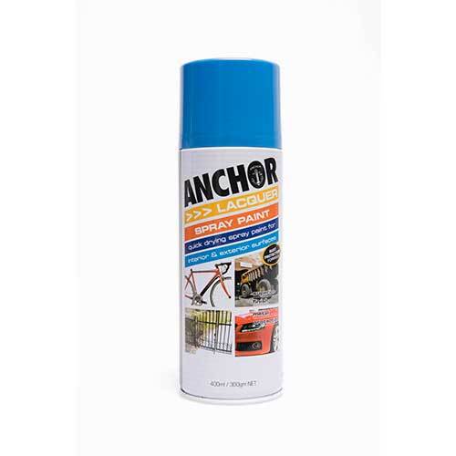 Anchor Lacquer Aerosol Paint Dark Blue 300g