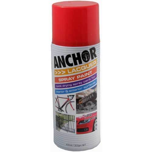 Anchor Lacquer Aerosol Paint Orange 300g