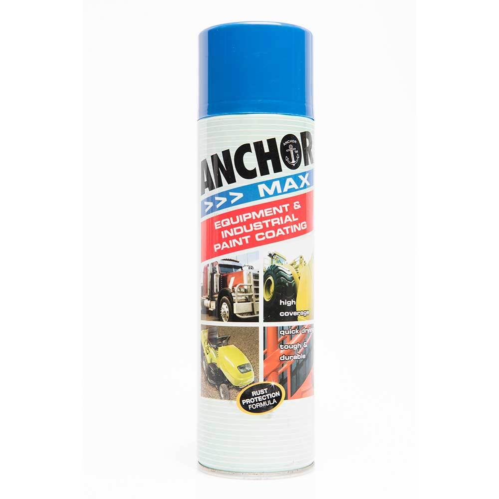 Anchor Max High Gloss Enamel Aerosol Paint Genie Blue 400g