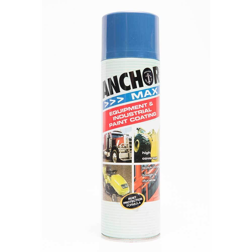 Anchor Max High Gloss Enamel Aerosol Paint Saphire Blue B14 400g