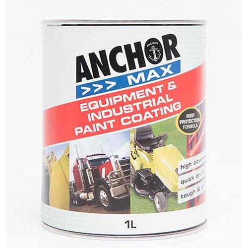 Anchor Max High Gloss Enamel Paint John Deere Green 1L