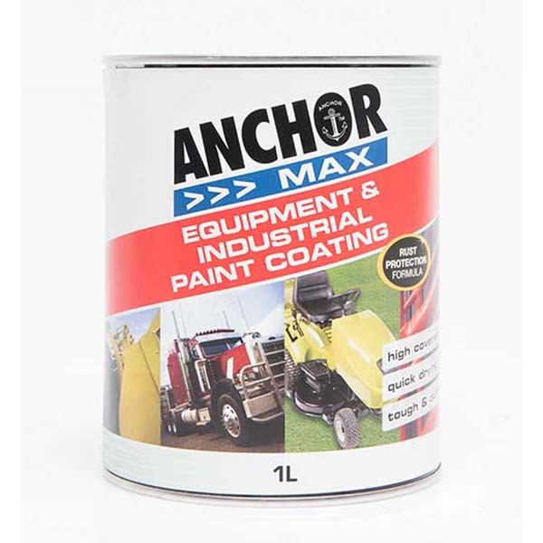 Anchor Max High Gloss Enamel Paint Signal Red R13 1L