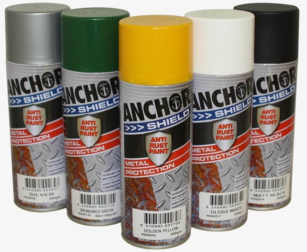 Anchor Shield Metal Protection Anti-Rust Aerosol Paint 300g1