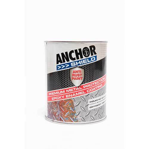 Anchor Shield Metal Protection Anti-Rust Paint - 500ml/1L/4L - AIMS Industrial Supplies