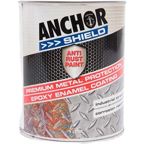 Anchor Shield Paint Anti Rust Metal Protection Blue 49601-500 -500ml - AIMS Industrial Supplies
