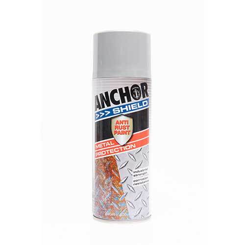 Anchor Shield Paint Anti Rust Metal Protection Grey Primer 49608 - 300g Aerosol