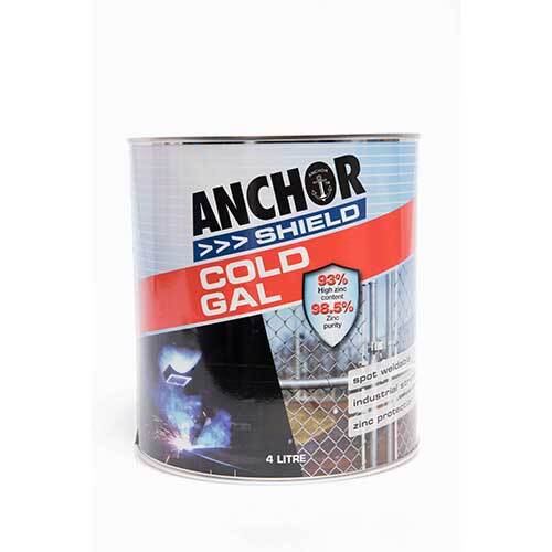 Anchor Shield Paint Cold Galvanising, Zinc Rich 250ml/500ml/1L/4L - AIMS Industrial Supplies