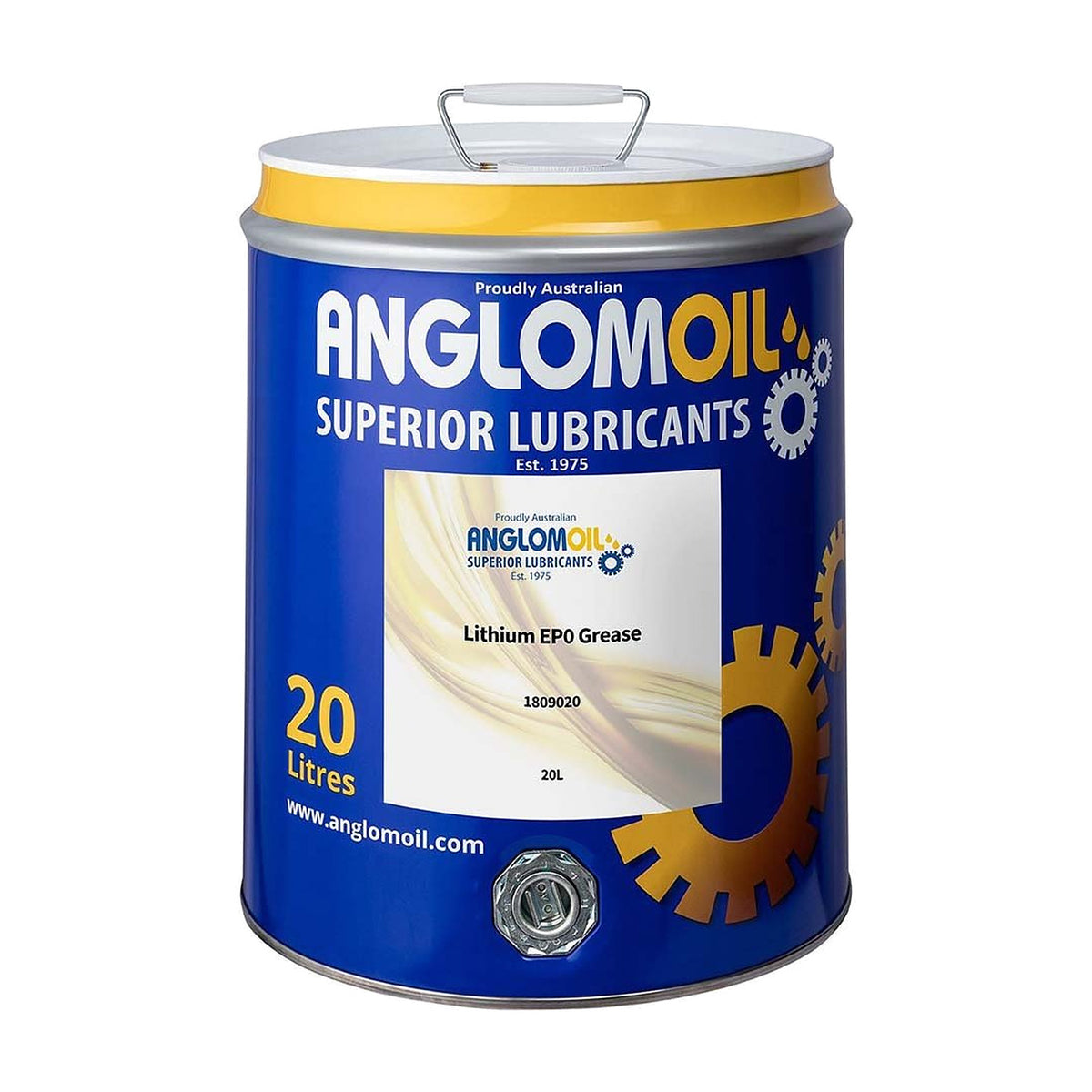 Anglomoil EP Grease NGLI No. 0 Lithium Hydroxy