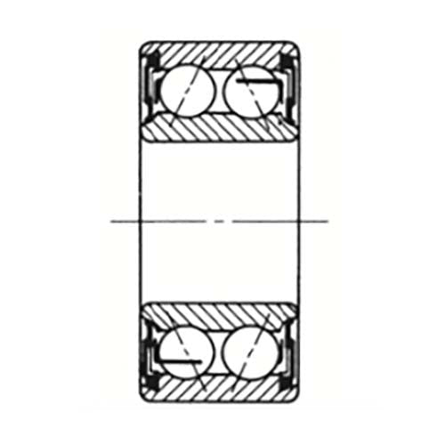 Angular Contact Ball Bearing 2RS (with Seals) Metric - AIMS Industrial Supplies