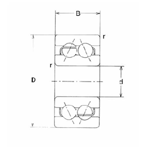 Angular Contact Ball Bearing Open2