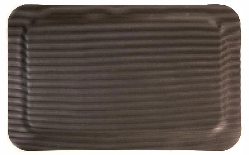Anti - Fatigue Comfy Rib Premier Mat - Black - AIMS Industrial Supplies