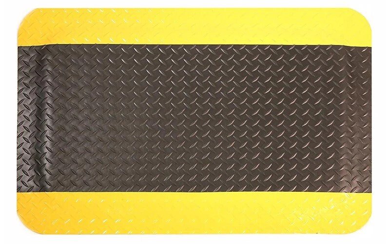 Anti - Fatigue Diamond Plate Gel Mat - AIMS Industrial Supplies