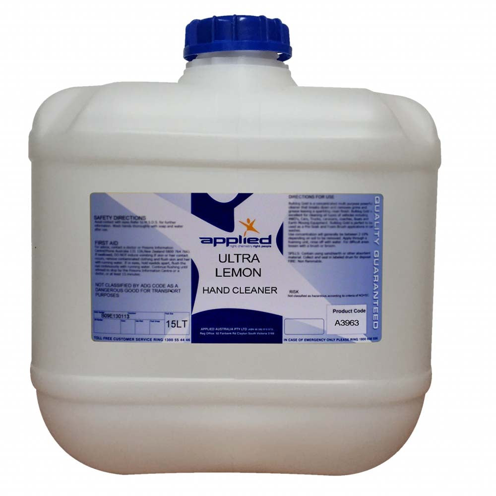 Applied A3963 Ultra Lemon Hand Cleaner  - 15L1