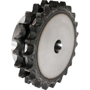 ASA 1/2" Pitch Duplex Pilot Bore Sprocket1