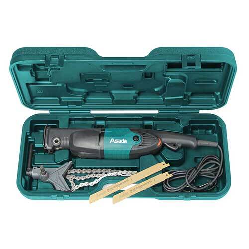 Asada PS200SP Reciprocating Pipe Saw 8"(200mm) Capacity 1500W (2HP) - AIMS Industrial Supplies
