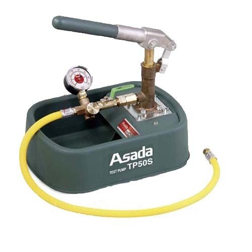 Asada TP50S Manual Pressure Test Pump 710psi, 3L Tank Capacity - AIMS Industrial Supplies