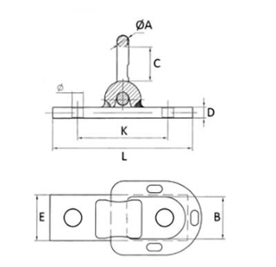 Austlift Bolt On Point Bugger Plate - AIMS Industrial Supplies