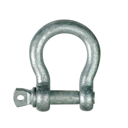 Austlift Commercial Screw Pin Bow Shackle Hot Dipped Galvanised 16mm