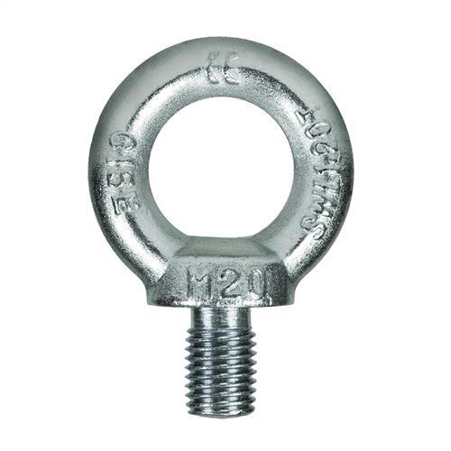 Austlift Eye Bolt DIN580 Zinc Plated M56 x 11.5T WLL