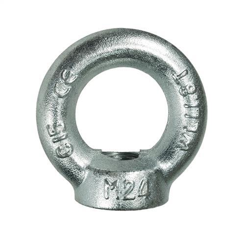 Austlift Eye Nut DIN582 Zinc Plated M36 x 5.1T WLL