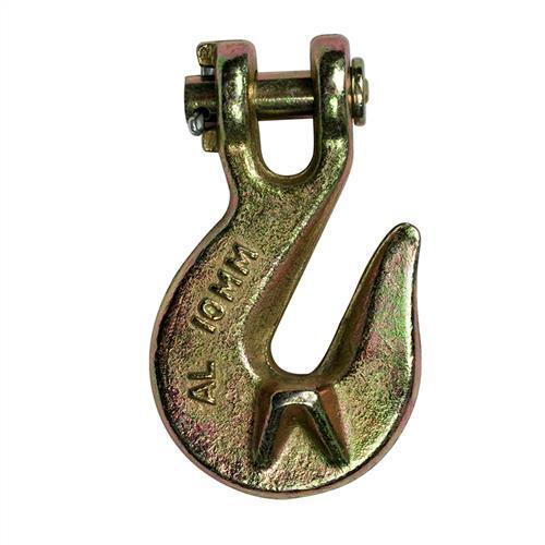 Austlift G70 Clevis Winged Grab Hook 6mm x 2300kg Gold Zinc Plated