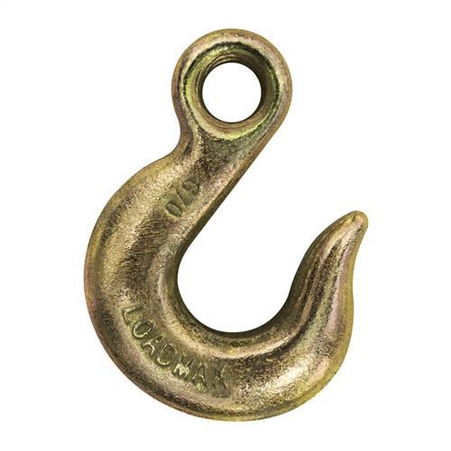 Austlift G70 Slip Hook Eye 8mm x 3800kg / 3.8T Gold Zinc Plated - AIMS Industrial Supplies