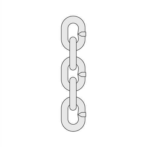 Austlift G70 Transport Chain Gold Zinc (50kg/Pail) - AIMS Industrial Supplies