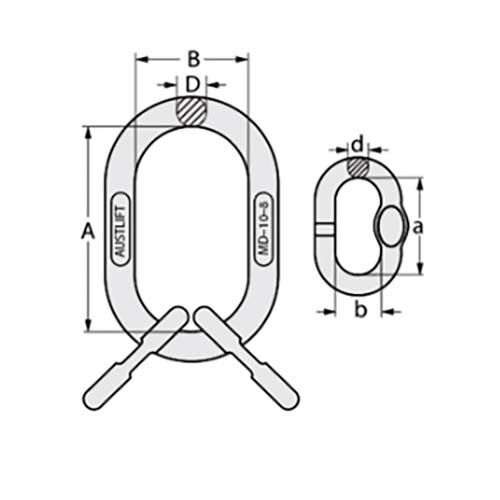 Austlift G80 Multi Link MD Type - AIMS Industrial Supplies