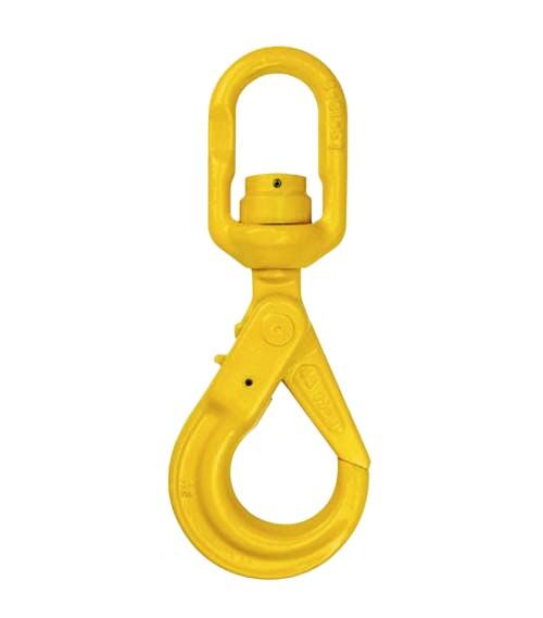 Austlift G80 Self Locking Hook Swivel W/ Ball Bearing LS Type 6mm - 102406