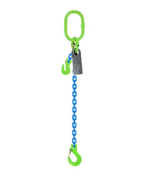 Austlift Grade 100 Chain Sling 1Leg W/ Clevis Grab Shortner & Sling Hook - AIMS Industrial Supplies